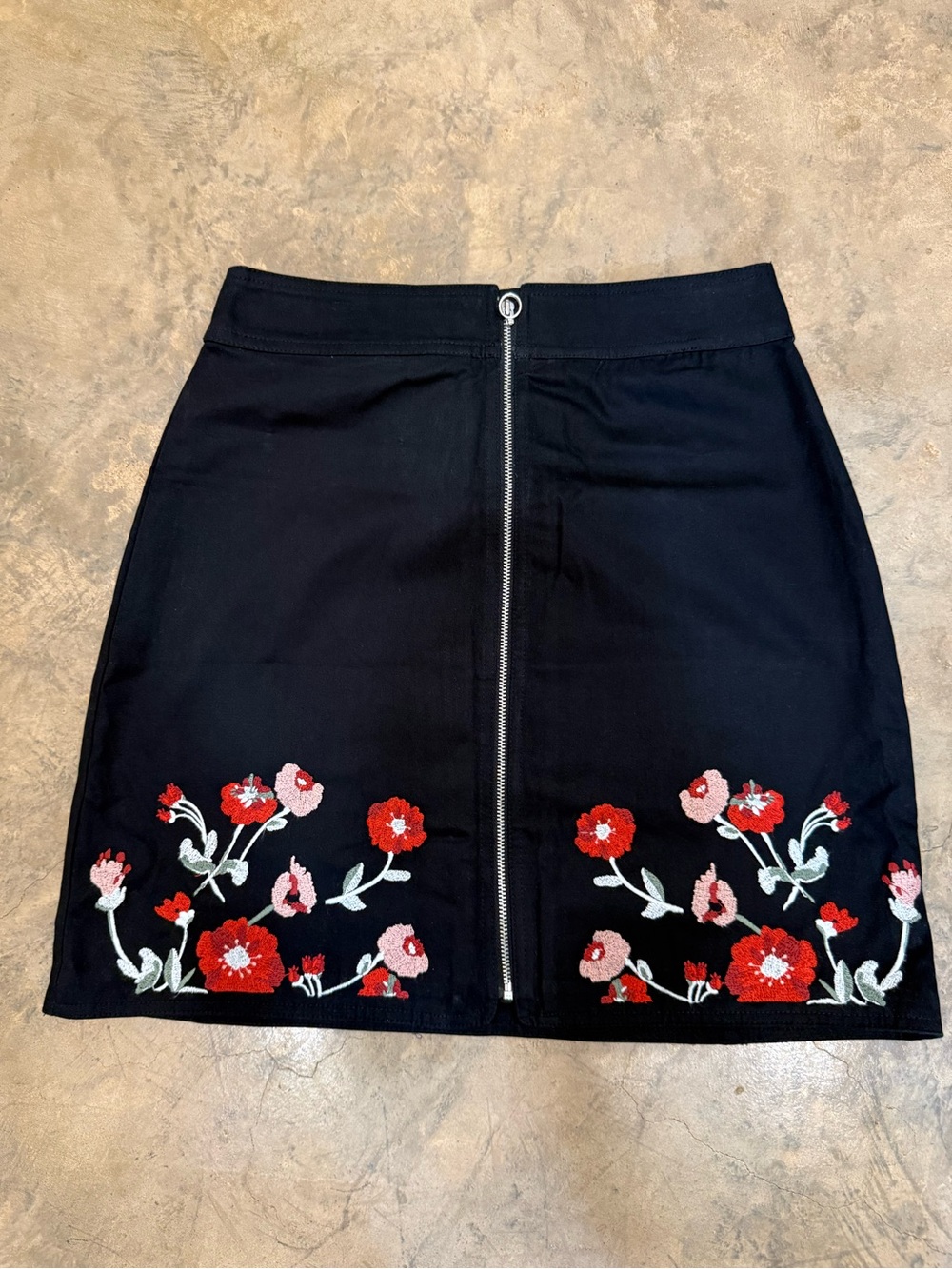 LOFT Outlet Black Mini Skirt
